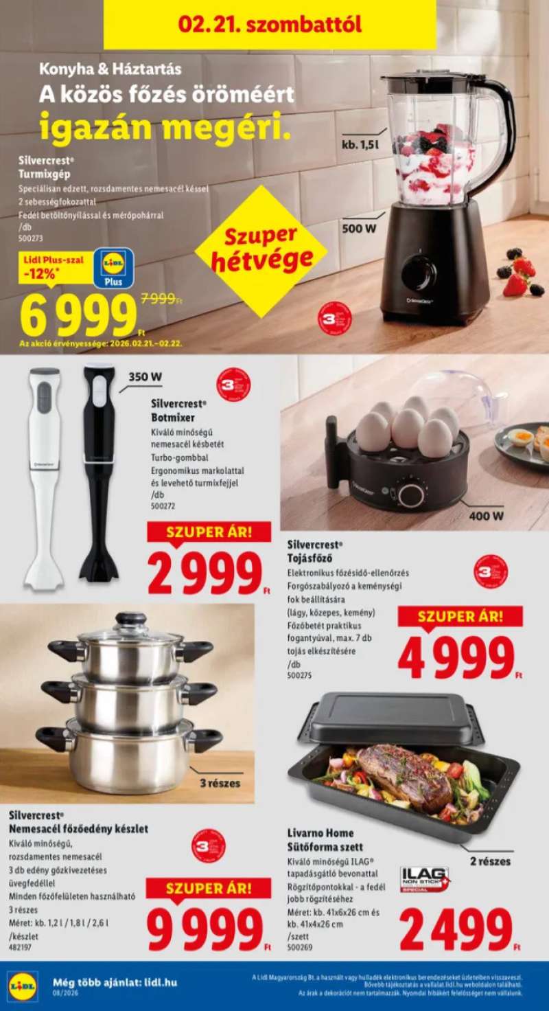 Lidl Akciós Újság 36 oldal