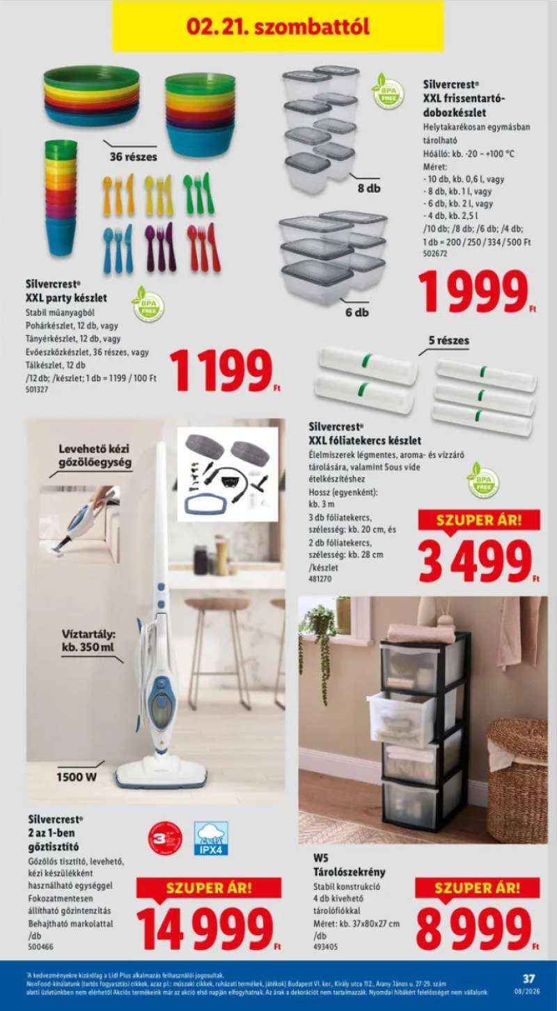 Lidl Akciós Újság 37 oldal