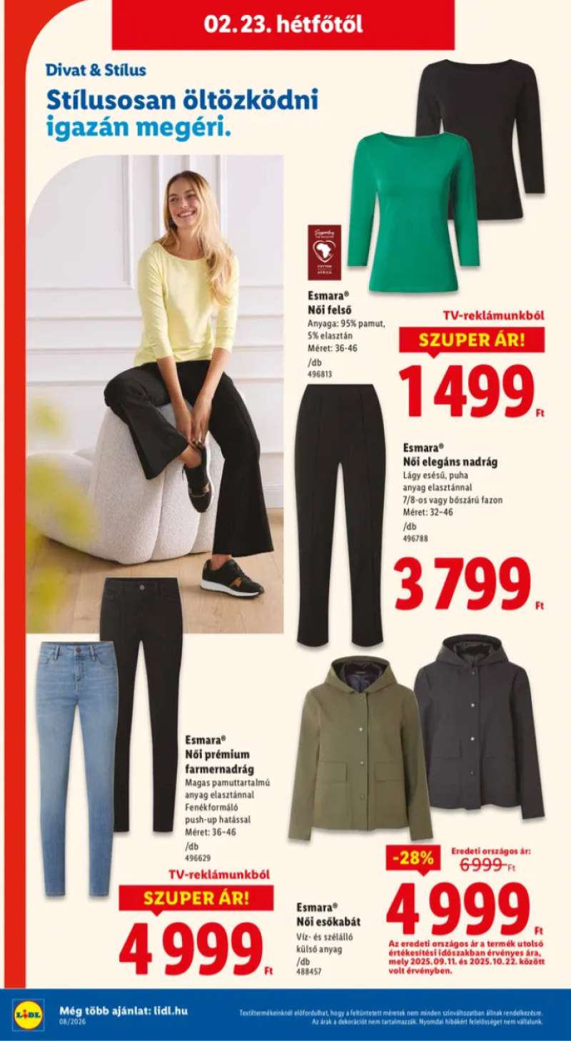 Lidl Akciós Újság 38 oldal