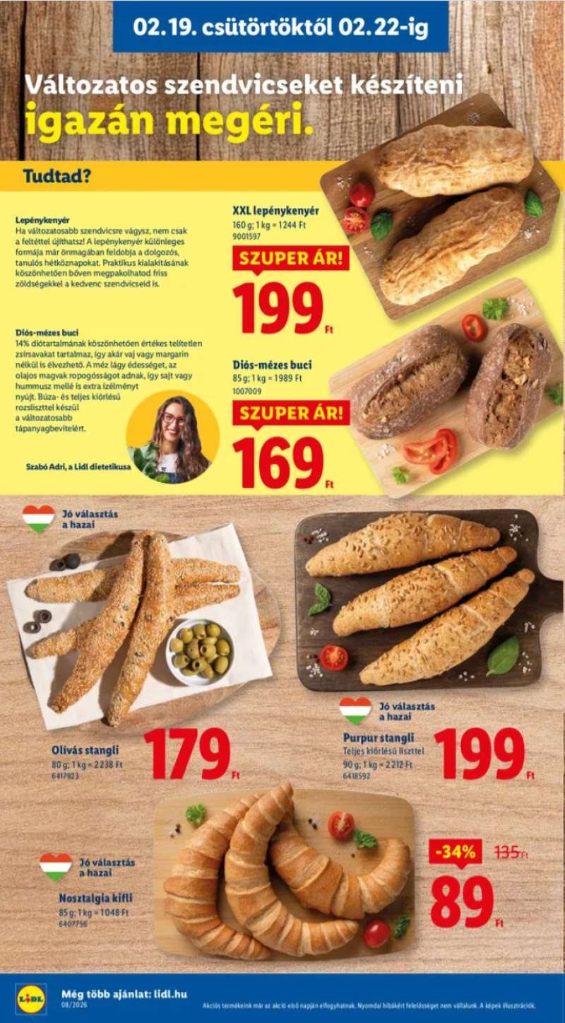 Lidl Akciós Újság 4 oldal