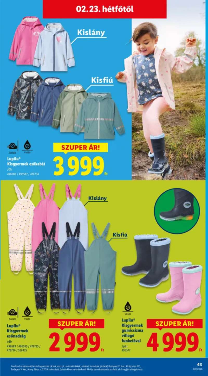 Lidl Akciós Újság 43 oldal