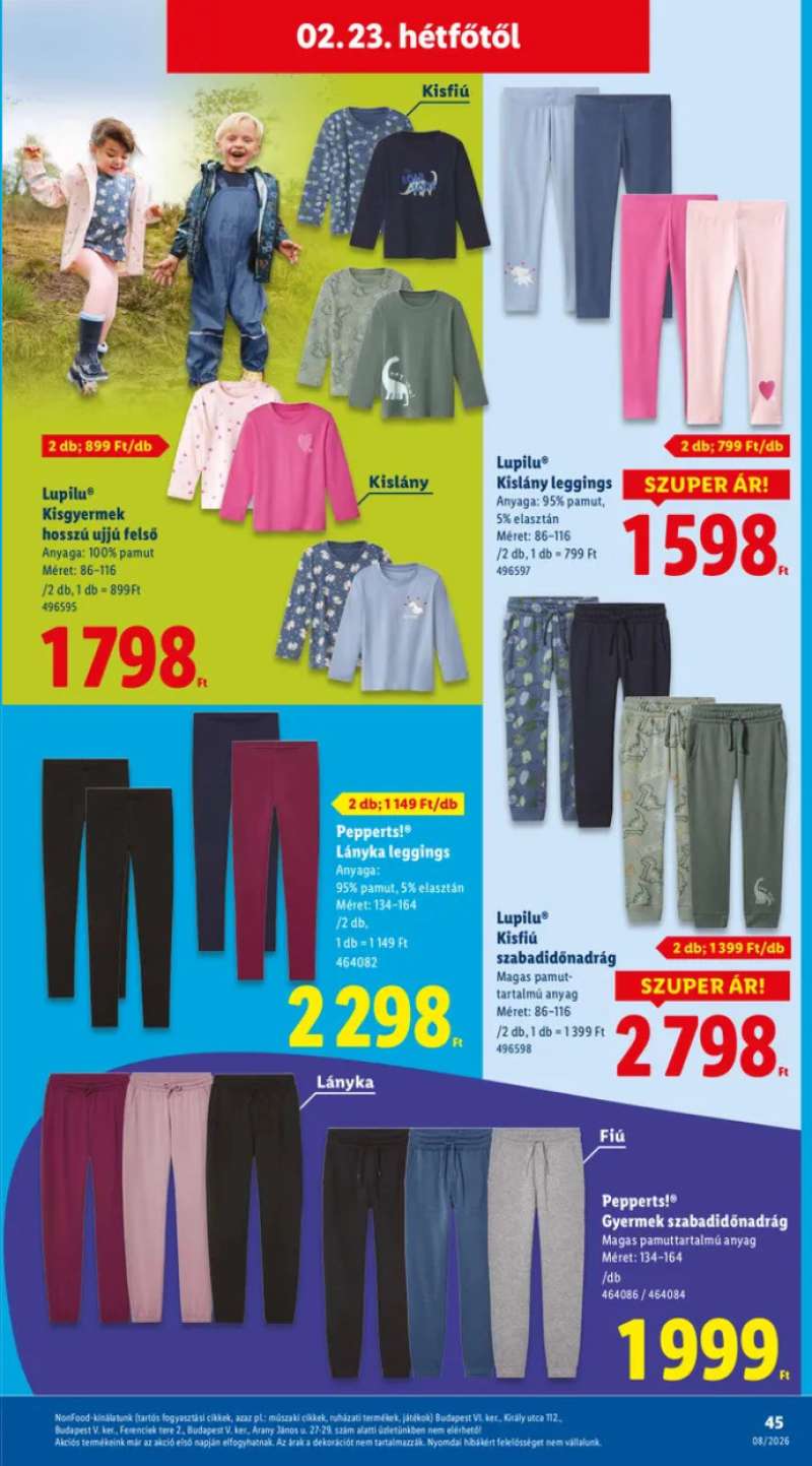 Lidl Akciós Újság 45 oldal