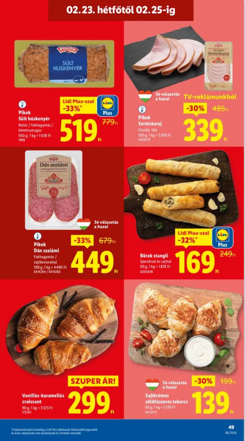 Lidl Akciós Újság 49 oldal