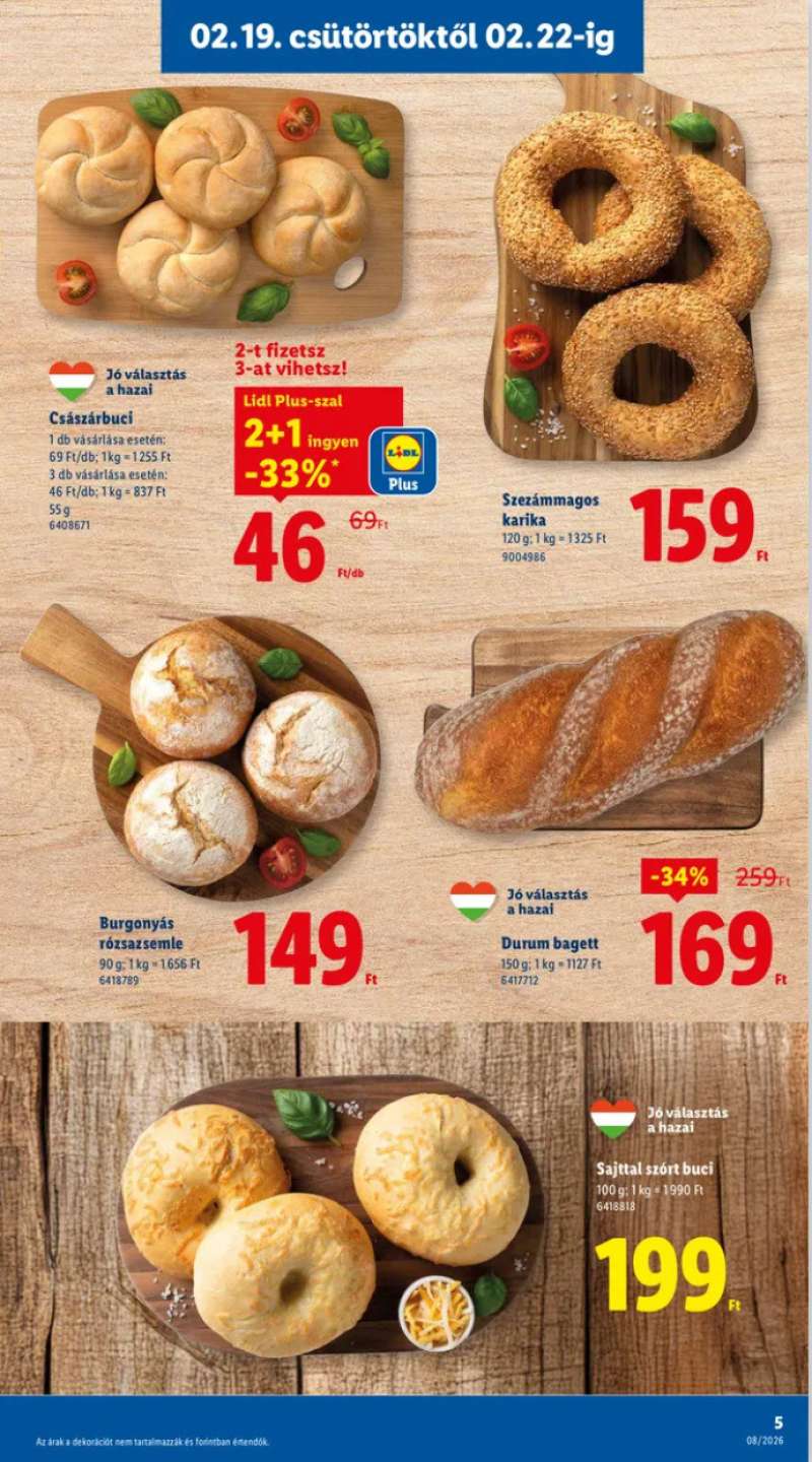 Lidl Akciós Újság 5 oldal