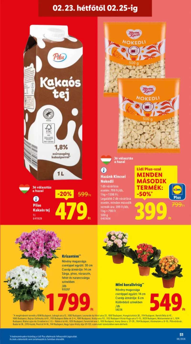 Lidl Akciós Újság 51 oldal