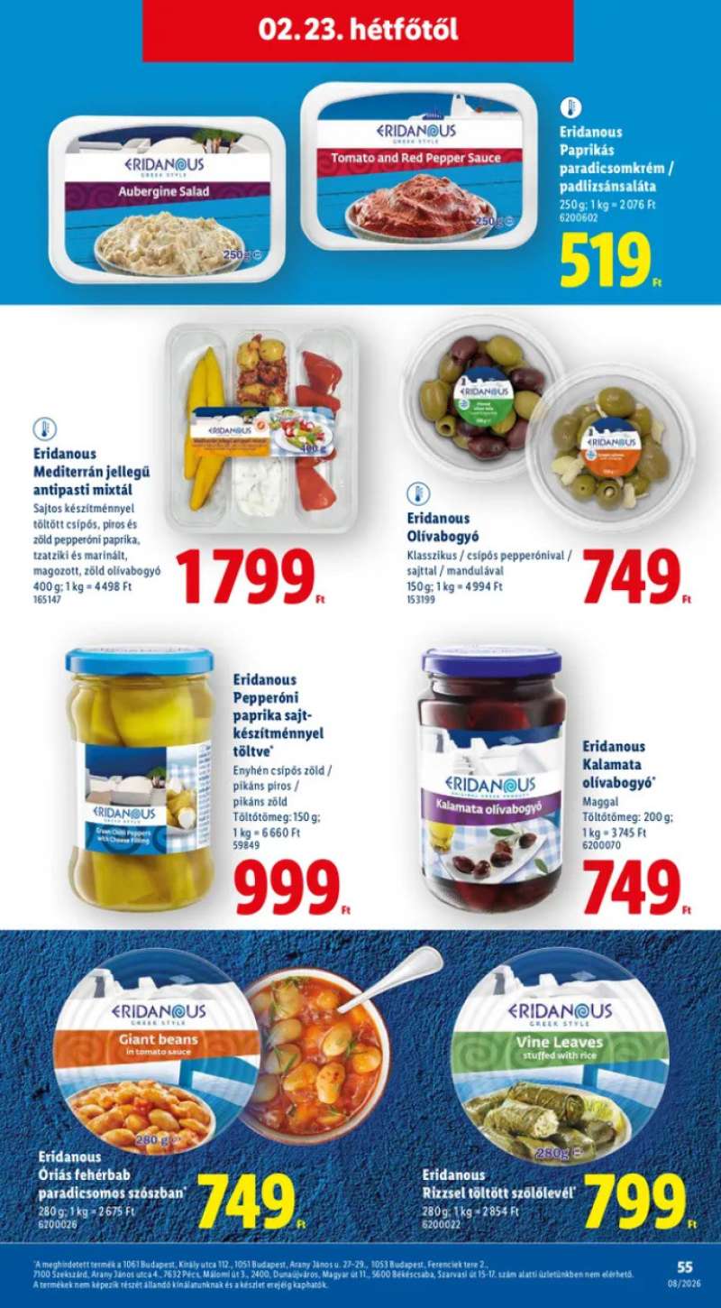 Lidl Akciós Újság 55 oldal