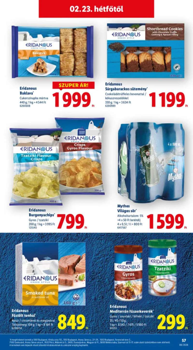 Lidl Akciós Újság 57 oldal