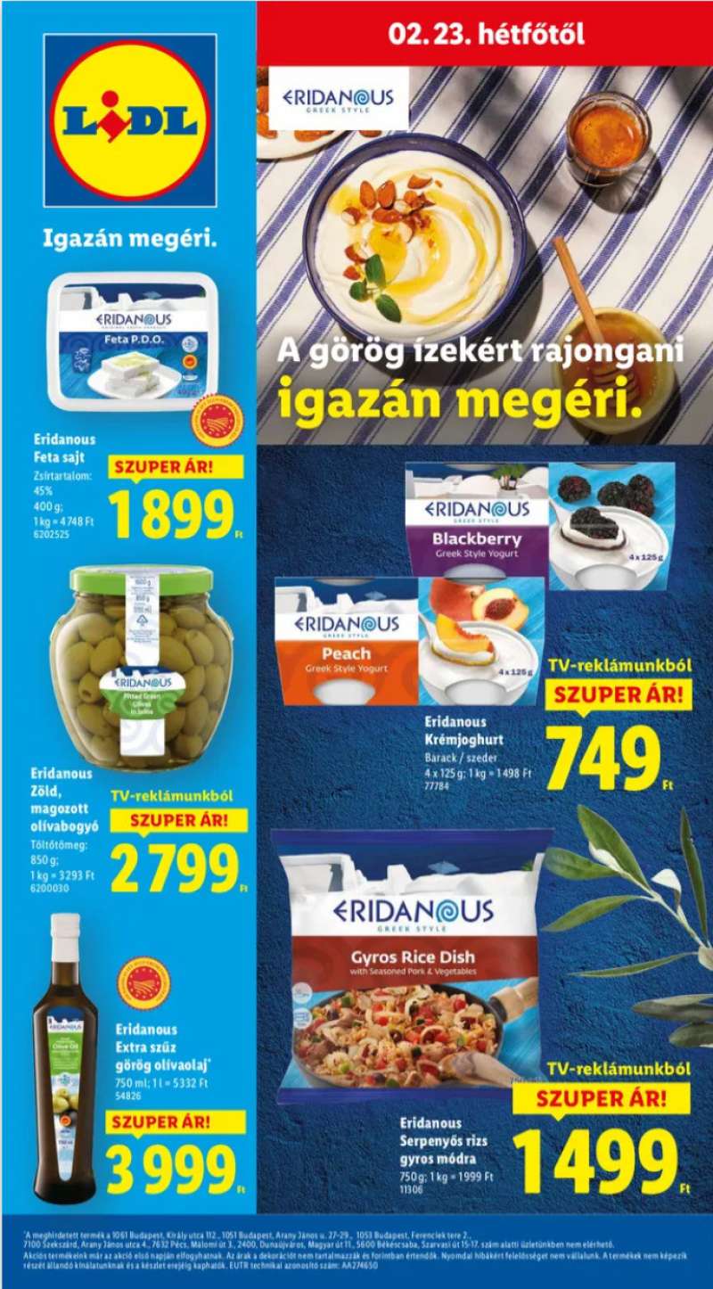 Lidl Akciós Újság 58 oldal
