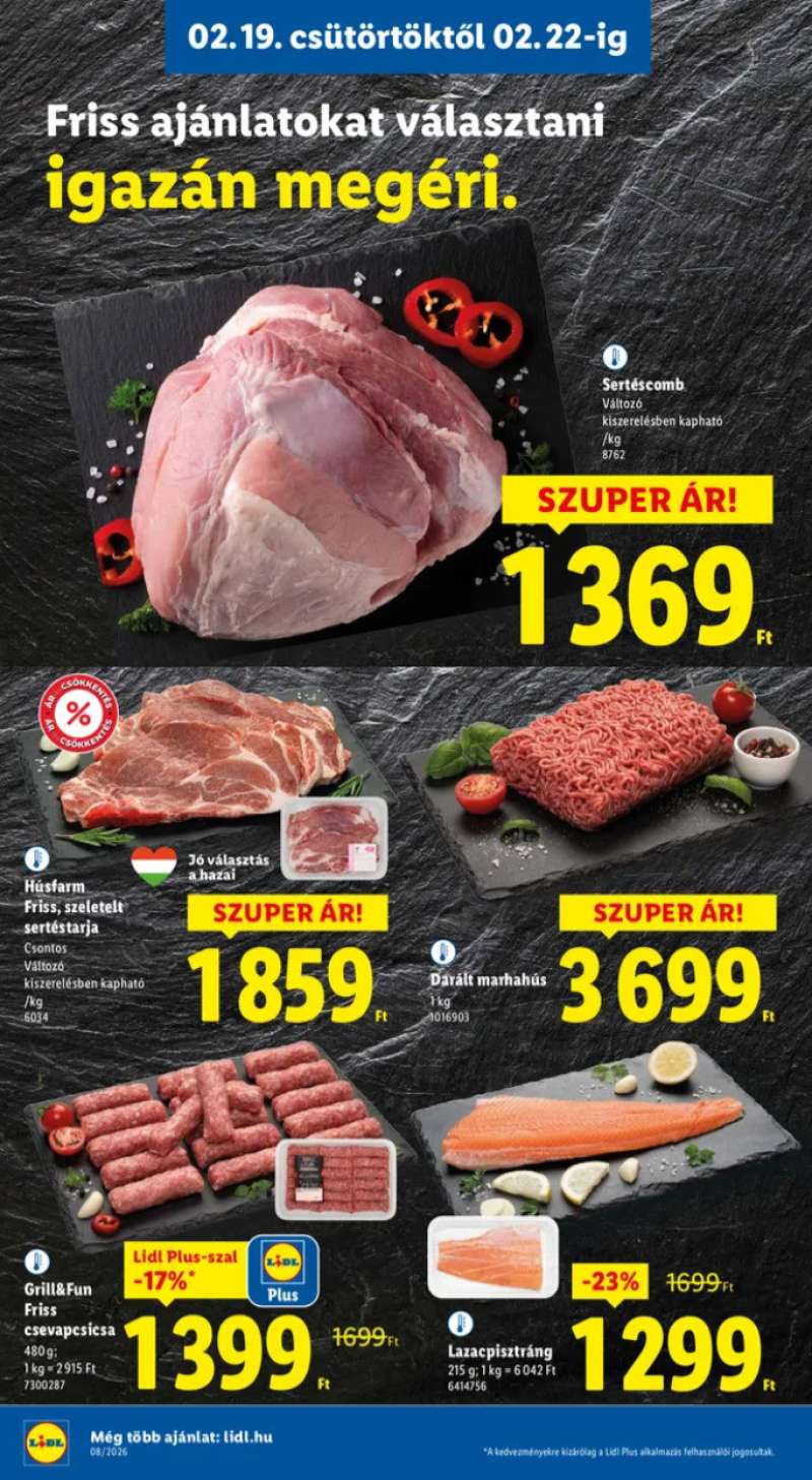 Lidl Akciós Újság 6 oldal
