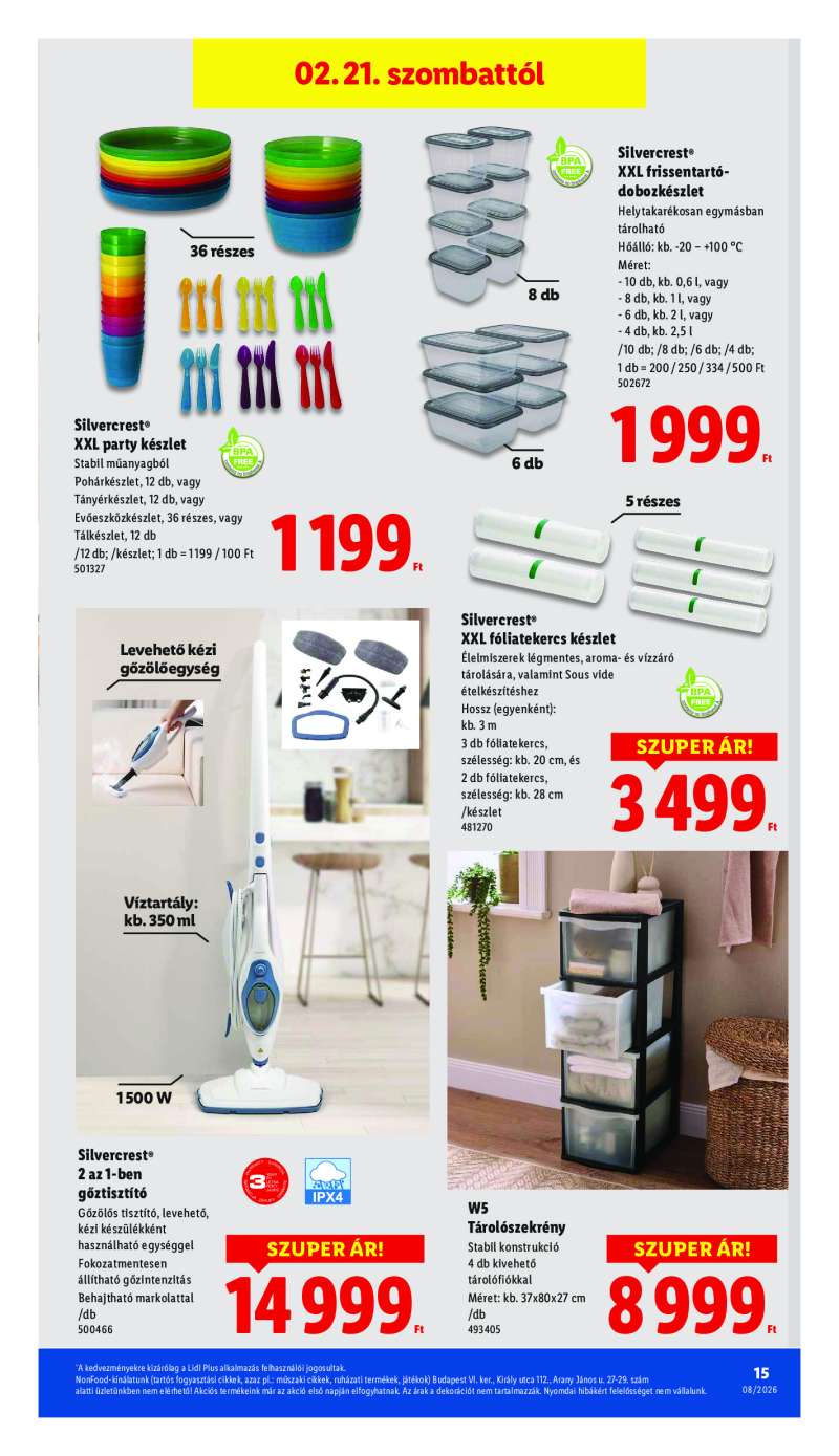 Lidl Érvényes 02.19-től 15 oldal