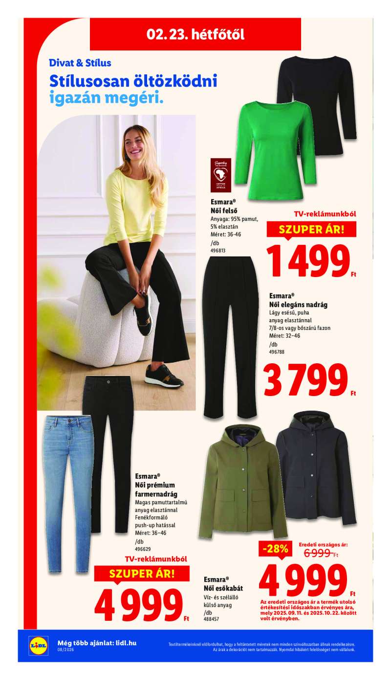 Lidl Érvényes 02.19-től 16 oldal