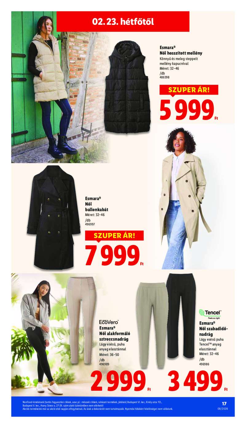Lidl Érvényes 02.19-től 17 oldal