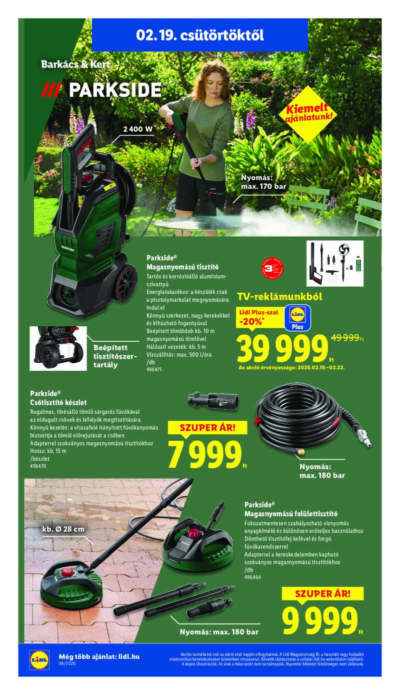 Lidl Érvényes 02.19-től 2 oldal