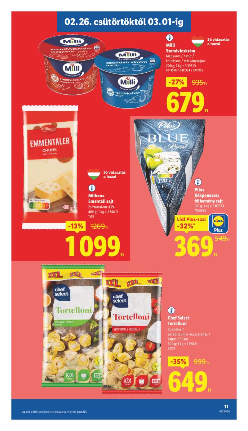 Lidl Akciós Újság 11 oldal