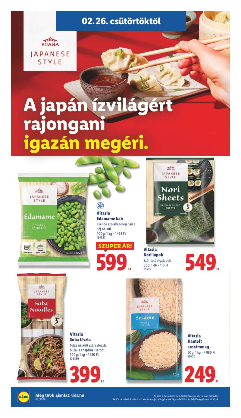 Lidl Akciós Újság 18 oldal