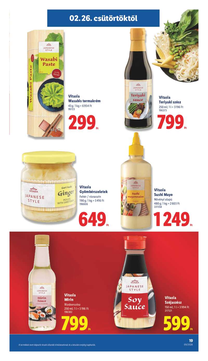 Lidl Akciós Újság 19 oldal