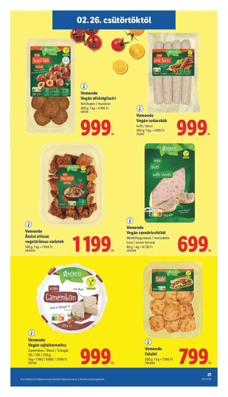 Lidl Akciós Újság 21 oldal