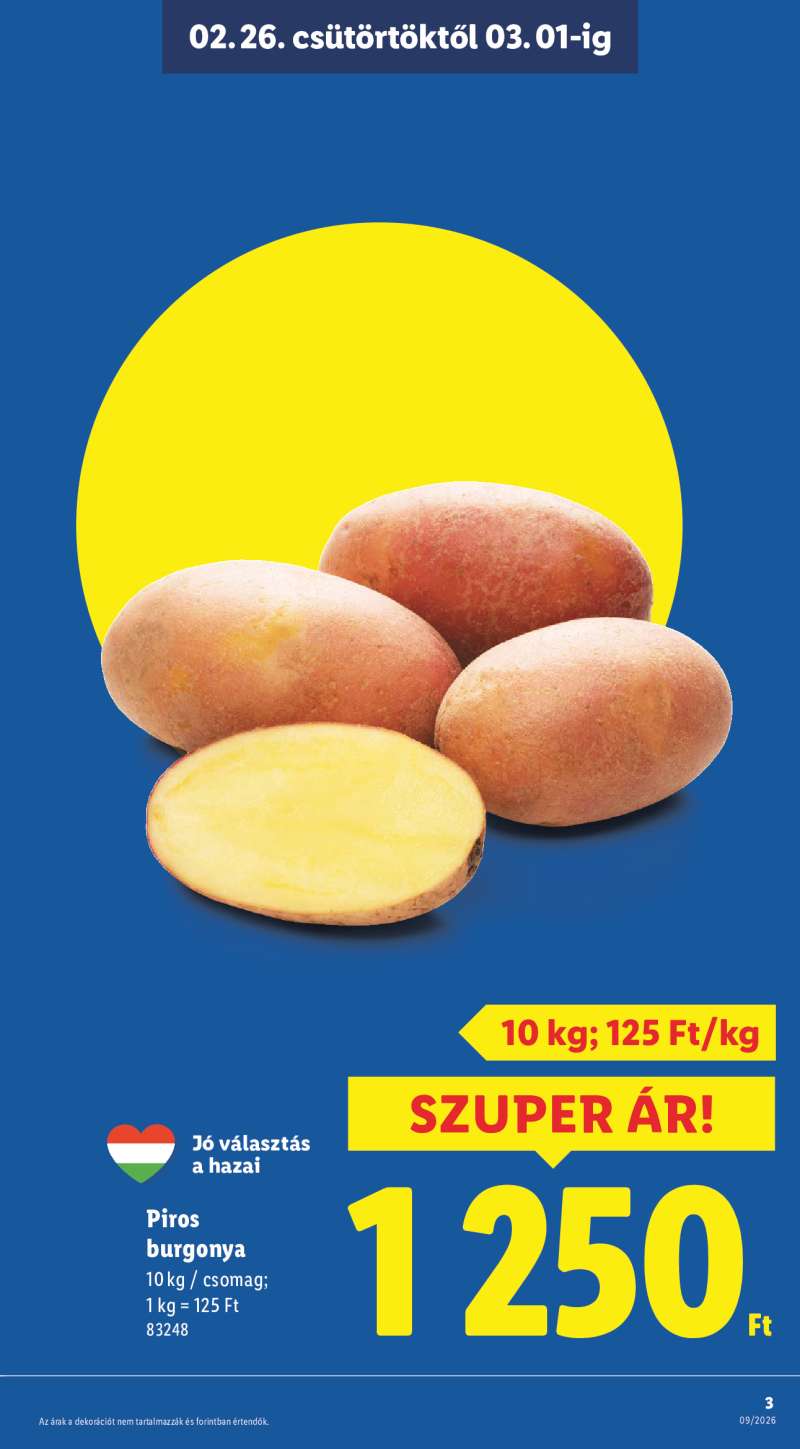 Lidl Akciós Újság 3 oldal