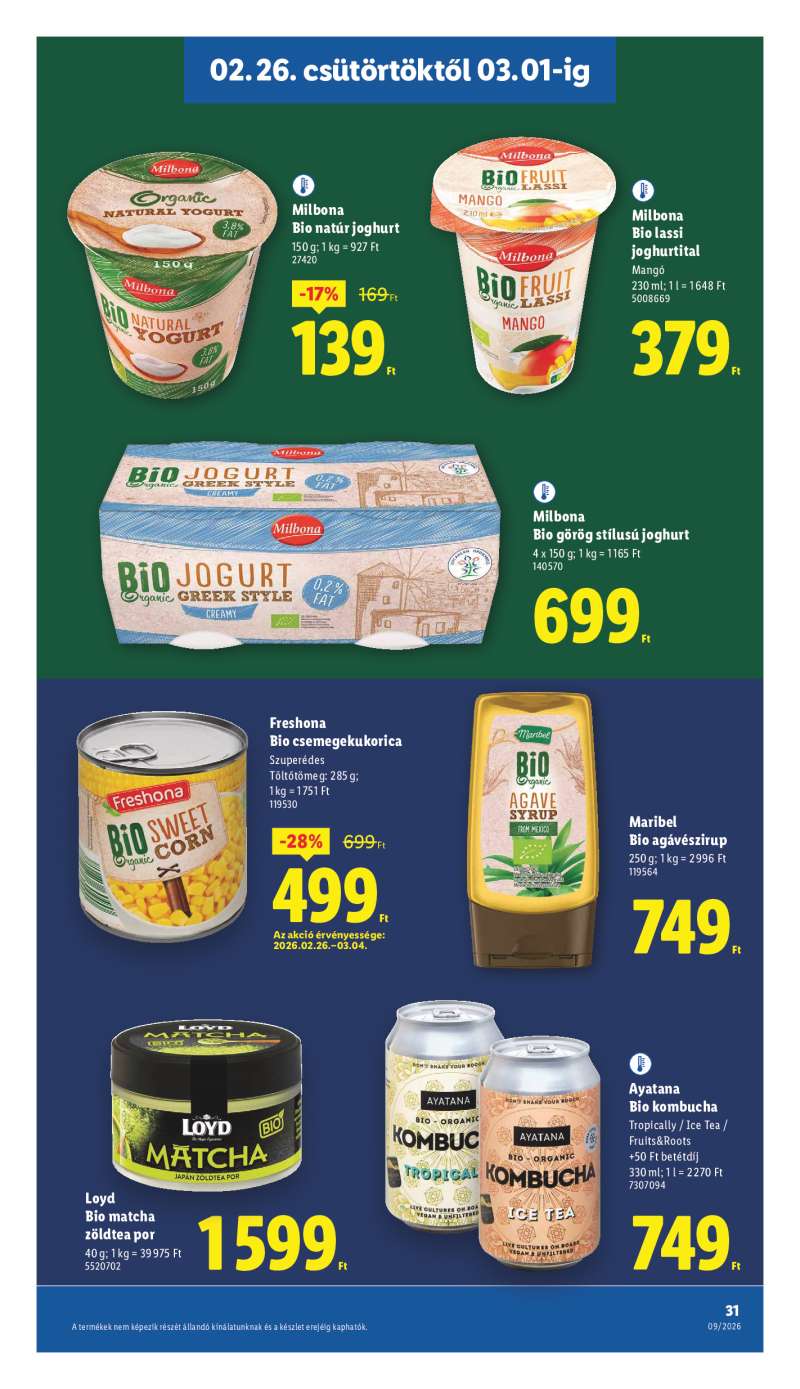 Lidl Akciós Újság 31 oldal