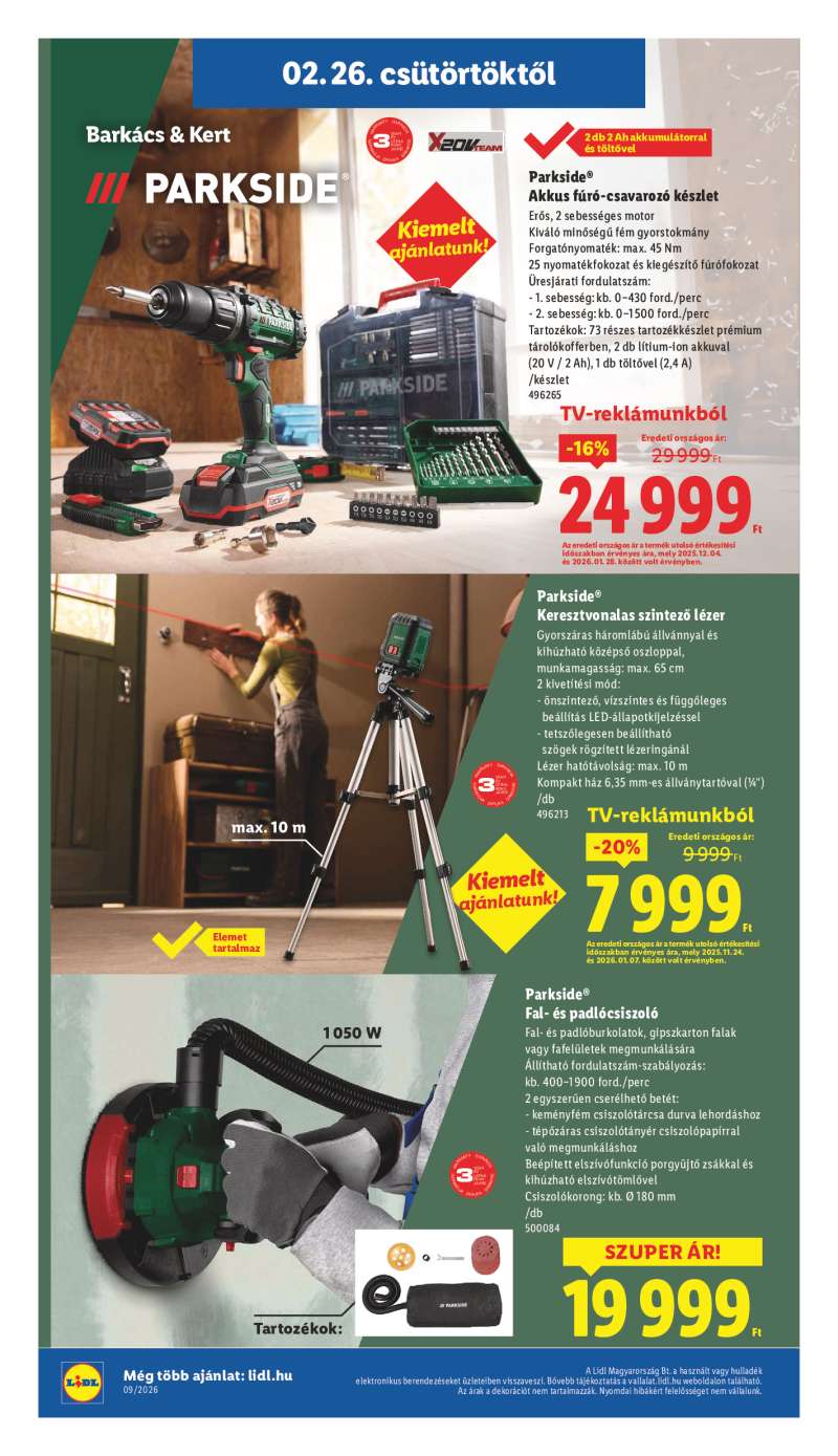 Lidl Akciós Újság 34 oldal