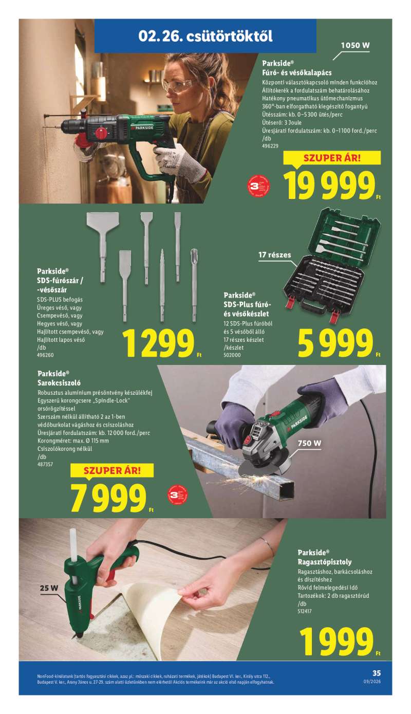 Lidl Akciós Újság 35 oldal