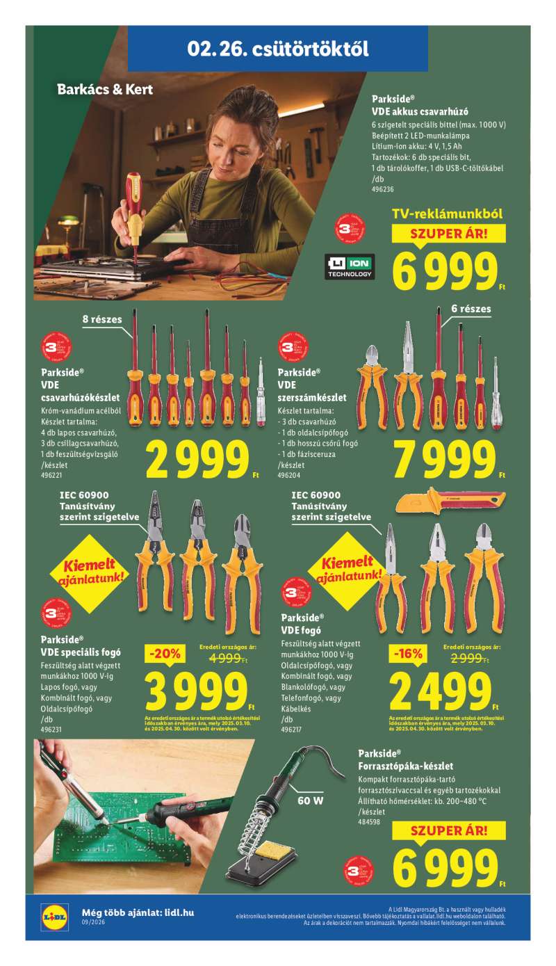 Lidl Akciós Újság 36 oldal