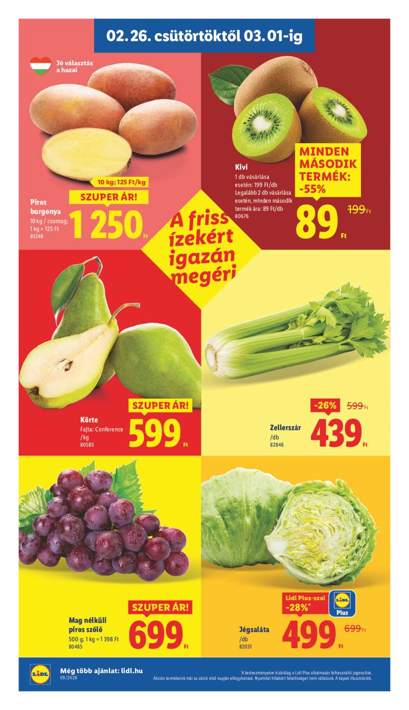 Lidl Akciós Újság 4 oldal