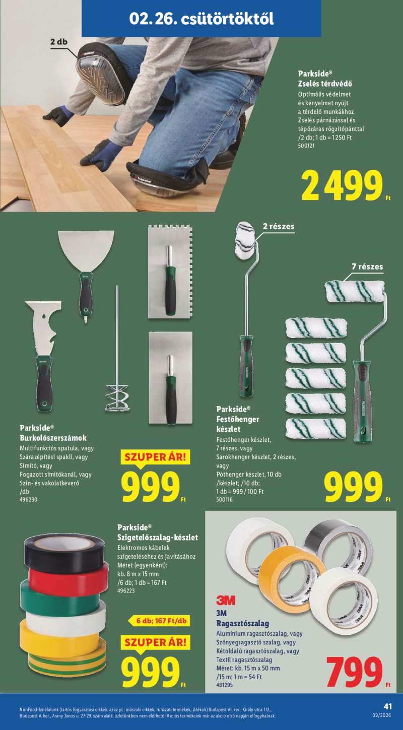 Lidl Akciós Újság 41 oldal