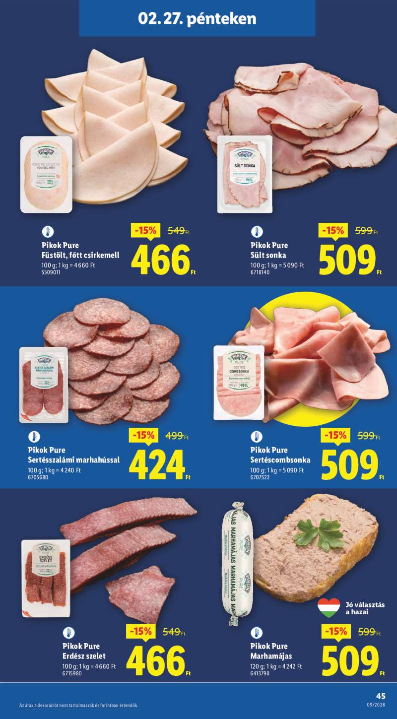 Lidl Akciós Újság 45 oldal