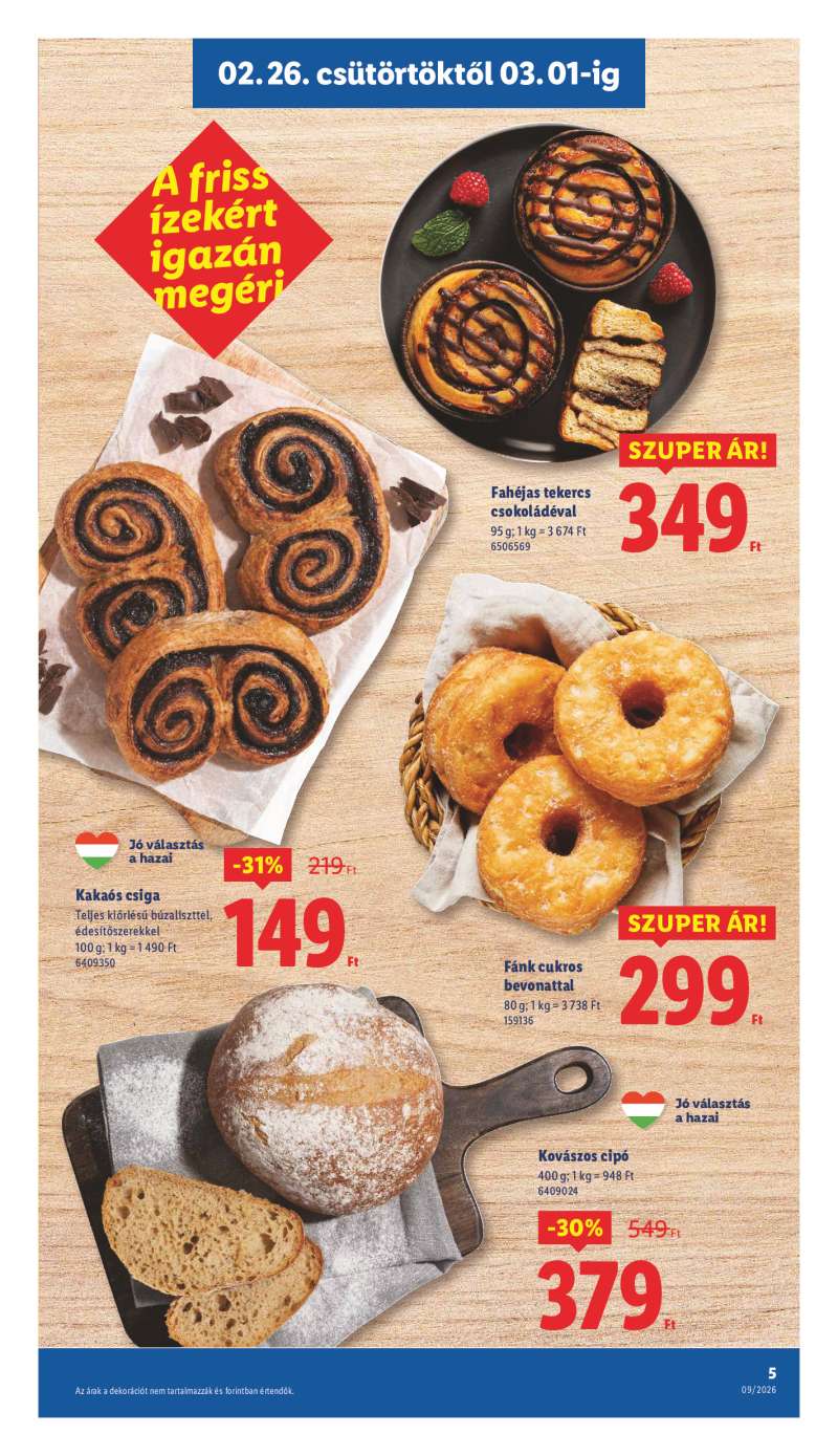 Lidl Akciós Újság 5 oldal