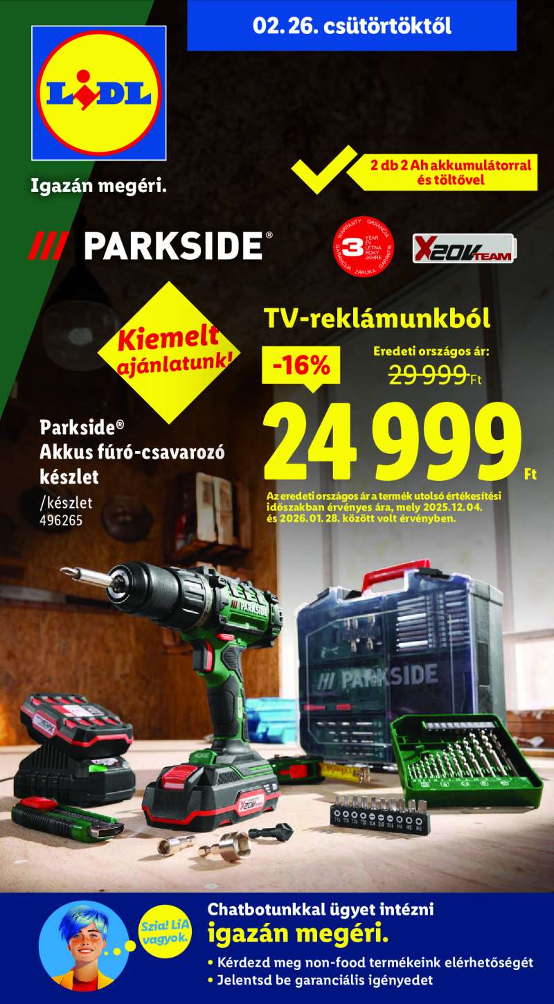 Lidl Non Food 1 oldal