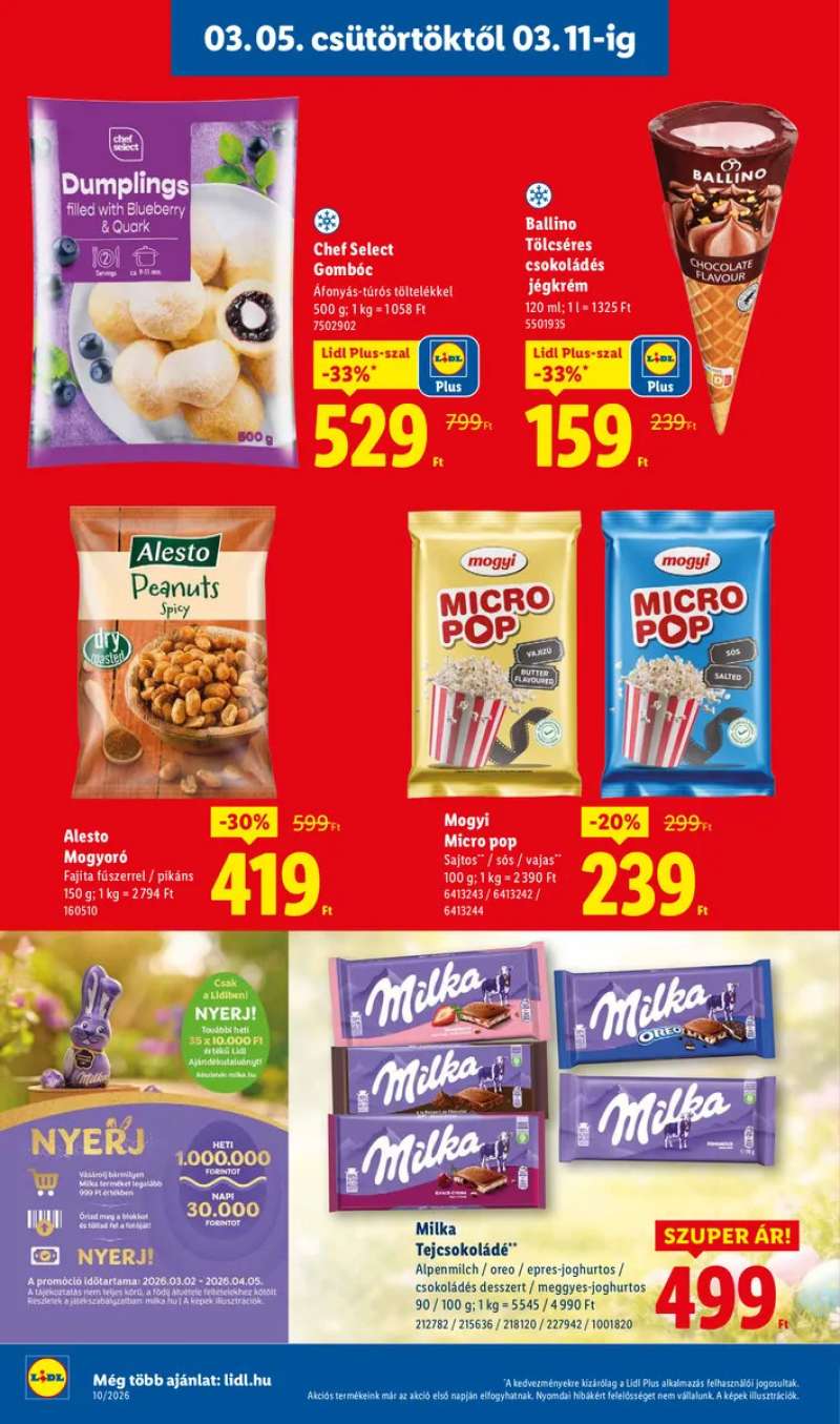 Lidl Akciós Újság 2026.03-05-től 10 oldal