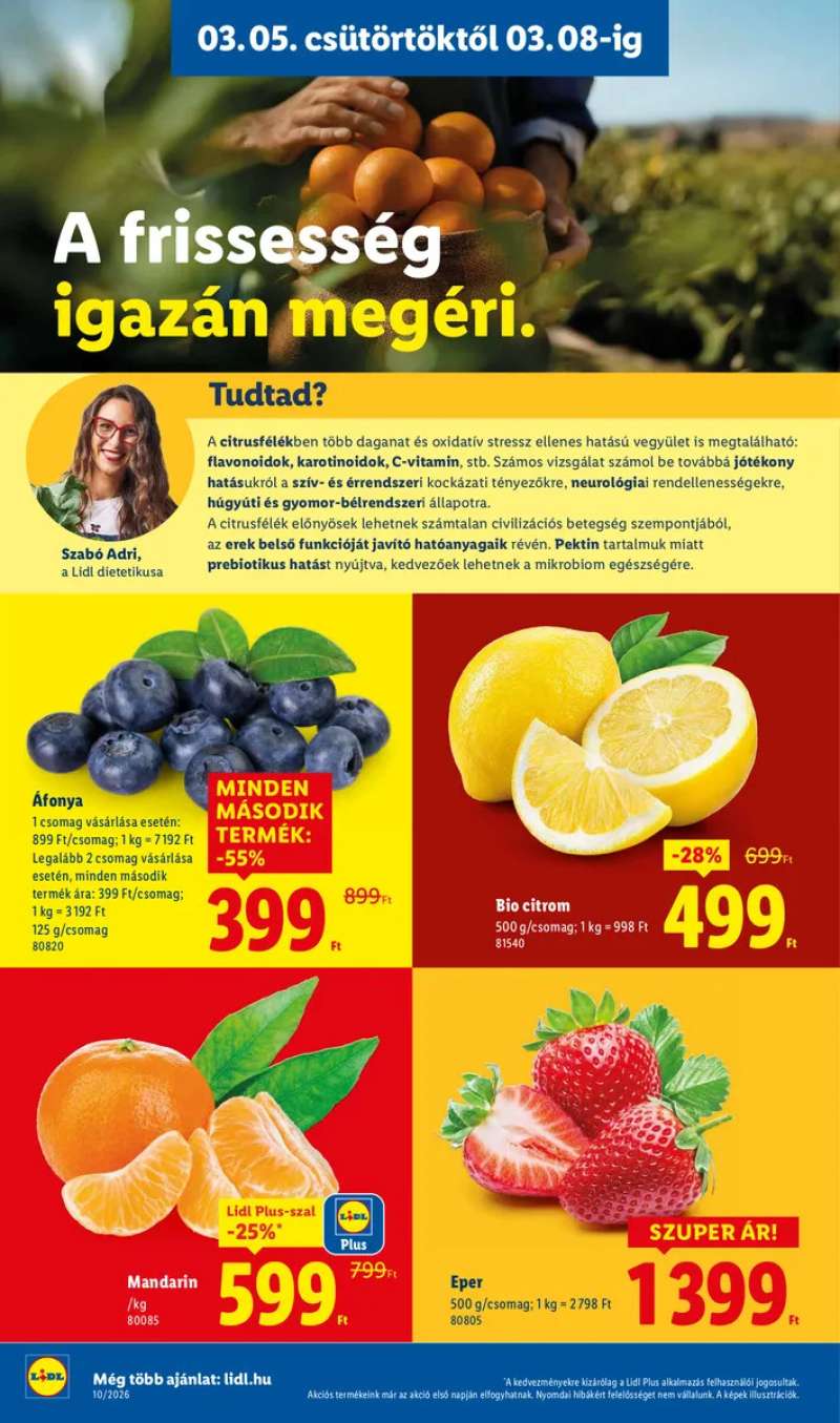 Lidl Akciós Újság 2026.03-05-től 2 oldal