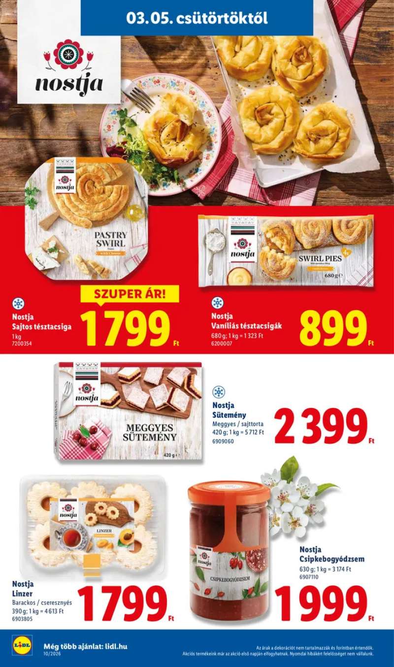 Lidl Akciós Újság 2026.03-05-től 20 oldal