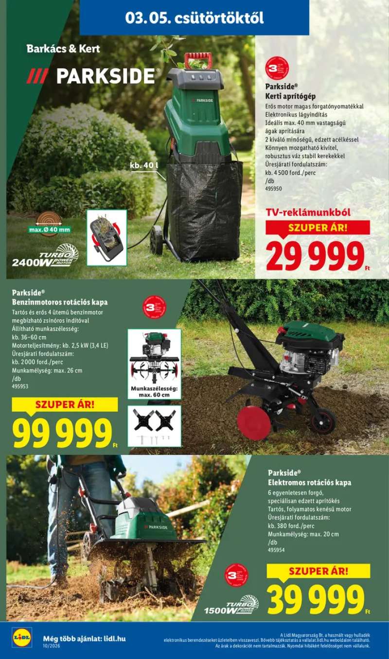 Lidl Akciós Újság 2026.03-05-től 24 oldal