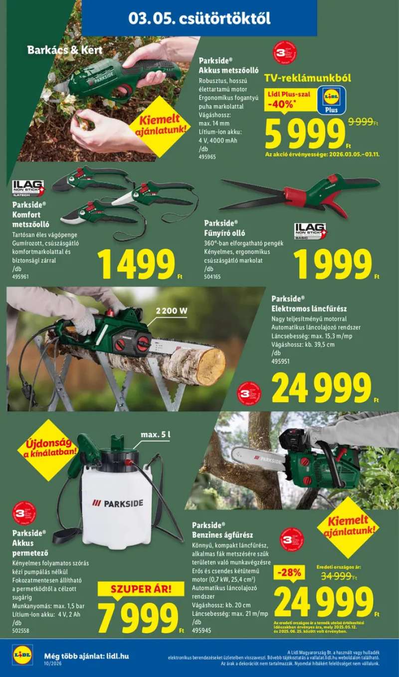 Lidl Akciós Újság 2026.03-05-től 26 oldal