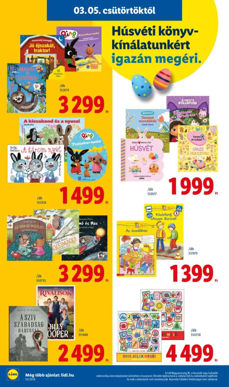Lidl Akciós Újság 2026.03-05-től 30 oldal