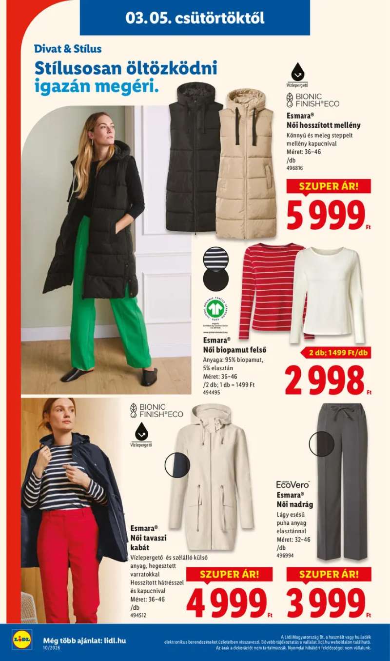 Lidl Akciós Újság 2026.03-05-től 32 oldal