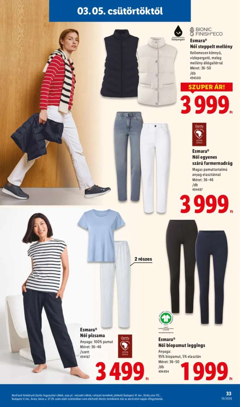 Lidl Akciós Újság 2026.03-05-től 33 oldal