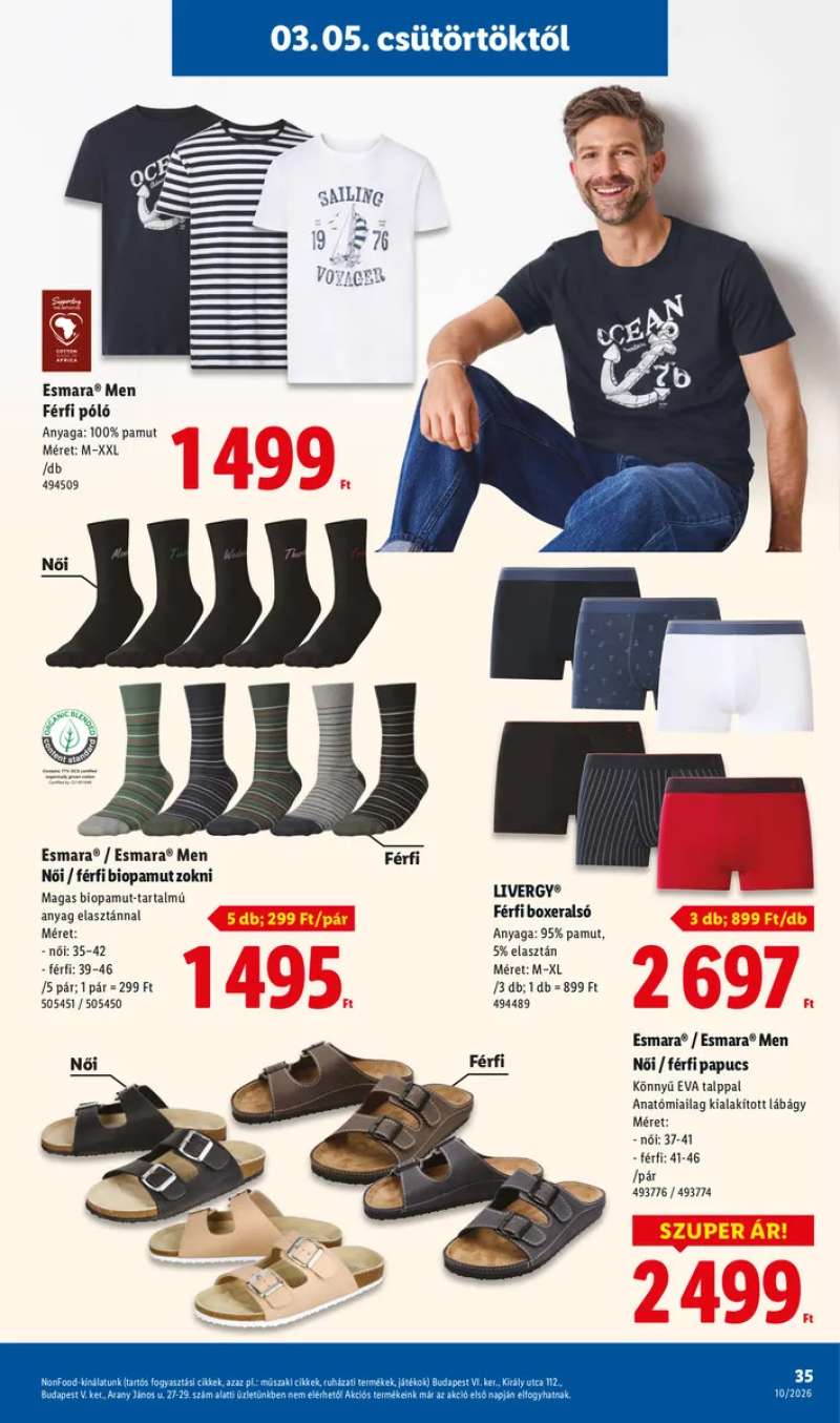 Lidl Akciós Újság 2026.03-05-től 35 oldal