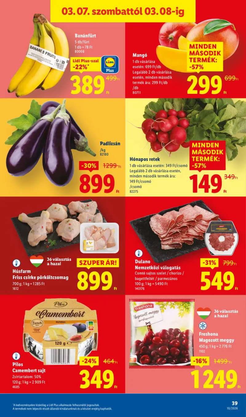 Lidl Akciós Újság 2026.03-05-től 39 oldal