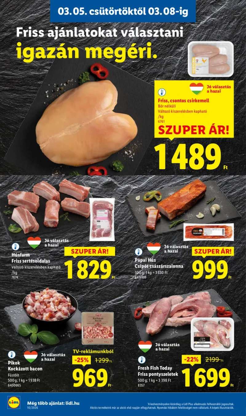 Lidl Akciós Újság 2026.03-05-től 4 oldal