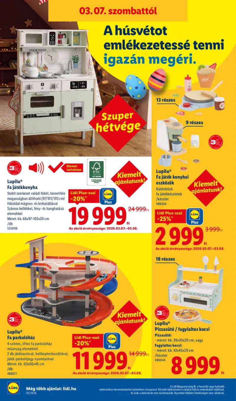 Lidl Akciós Újság 2026.03-05-től 40 oldal