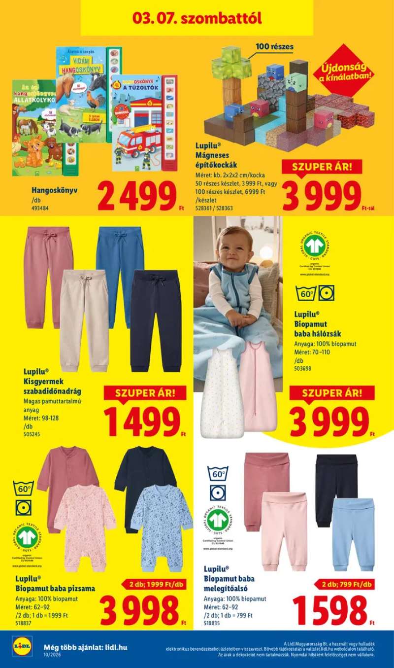 Lidl Akciós Újság 2026.03-05-től 42 oldal