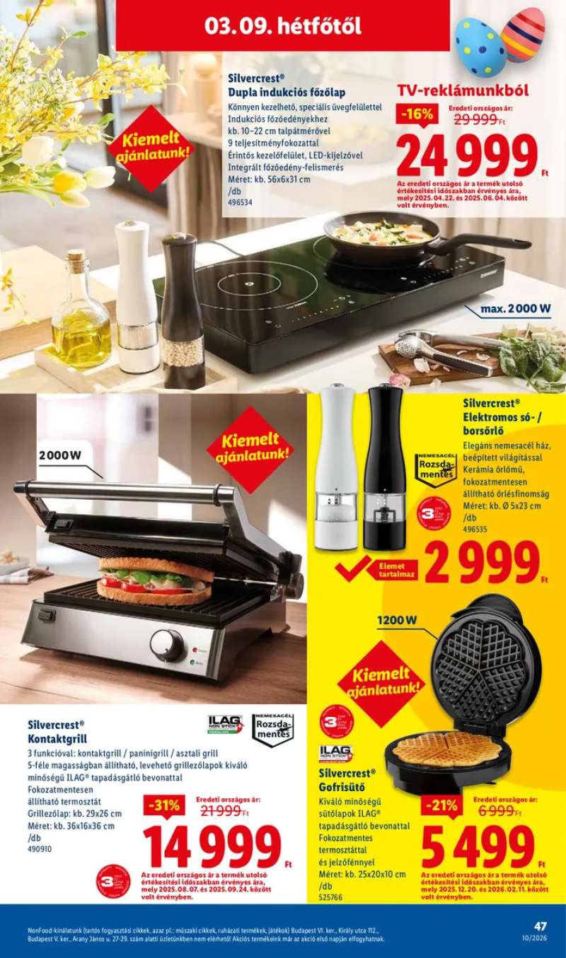 Lidl Akciós Újság 2026.03-05-től 47 oldal