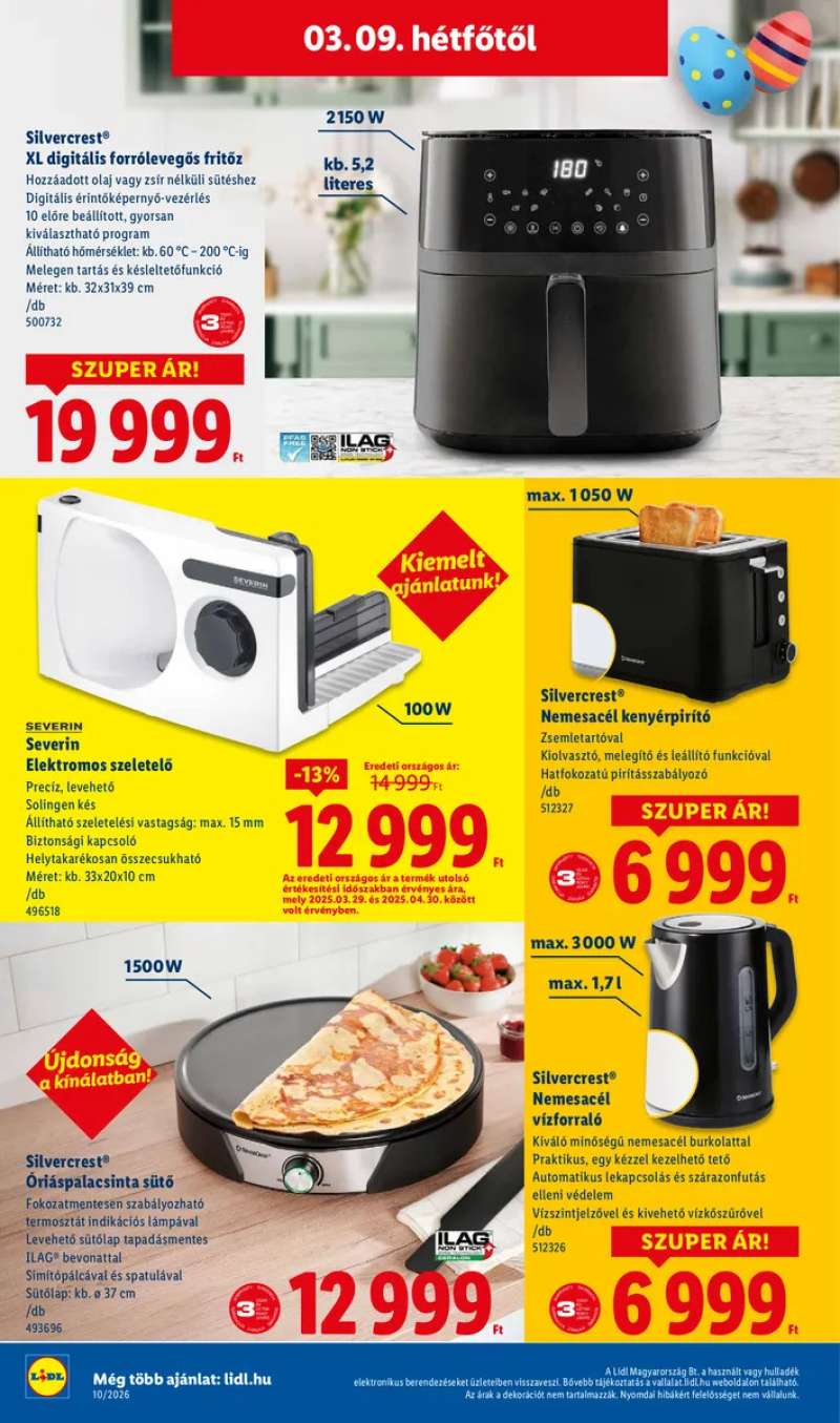 Lidl Akciós Újság 2026.03-05-től 48 oldal