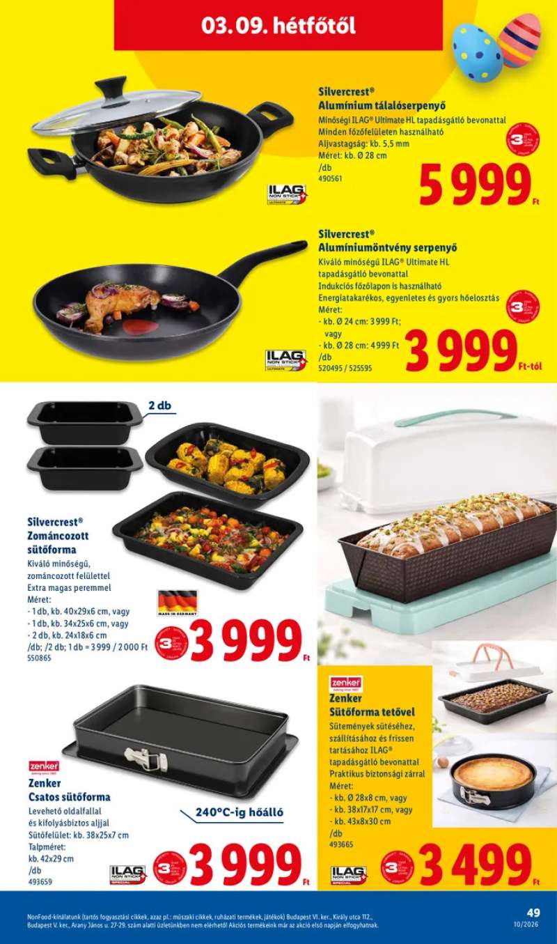 Lidl Akciós Újság 2026.03-05-től 49 oldal