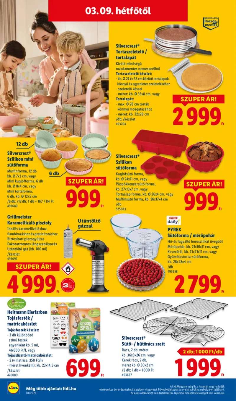 Lidl Akciós Újság 2026.03-05-től 50 oldal