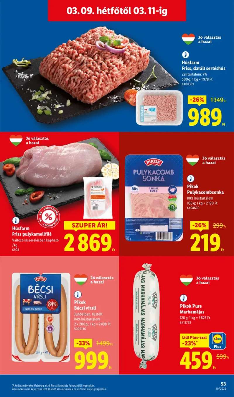 Lidl Akciós Újság 2026.03-05-től 53 oldal