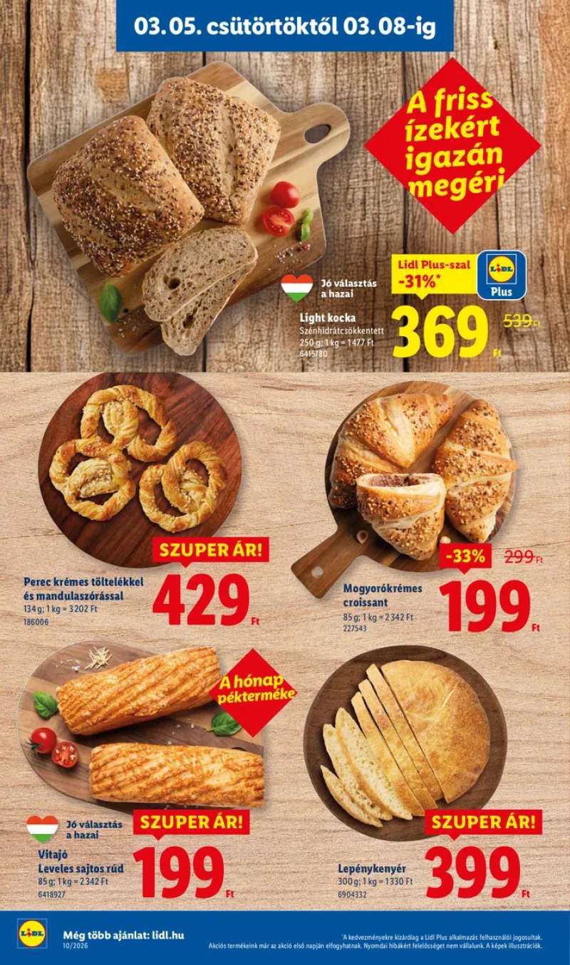 Lidl Akciós Újság 2026.03-05-től 6 oldal